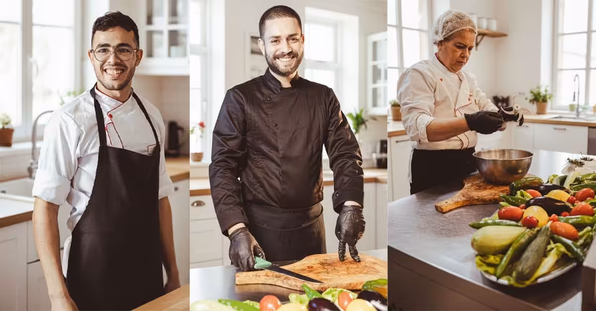 Table dressée avec plats méditerranéens lors d’animations culinaires pour repas d'entreprise