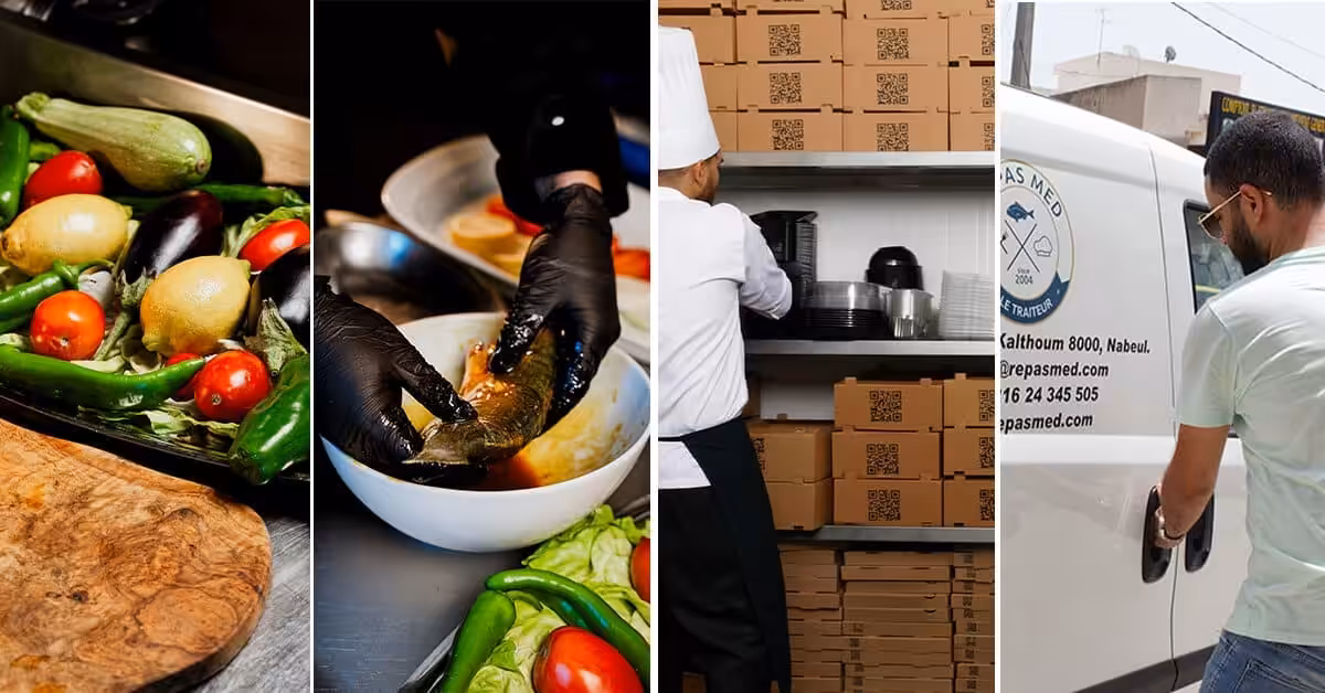 Une journée dans la cuisine de Repas Med : derrière chaque repas, un travail minutieux