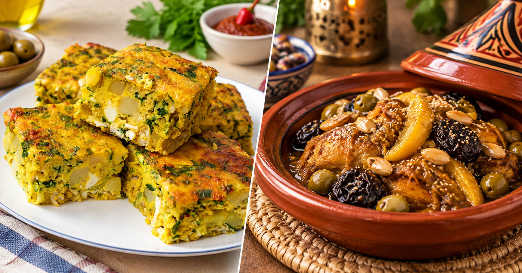 Tajine tunisien ou tajine marocain : quelles différences ?